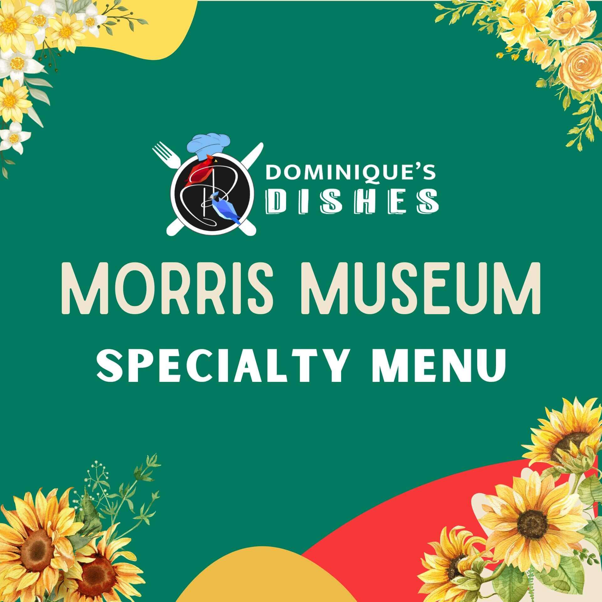Morris Museum Menu